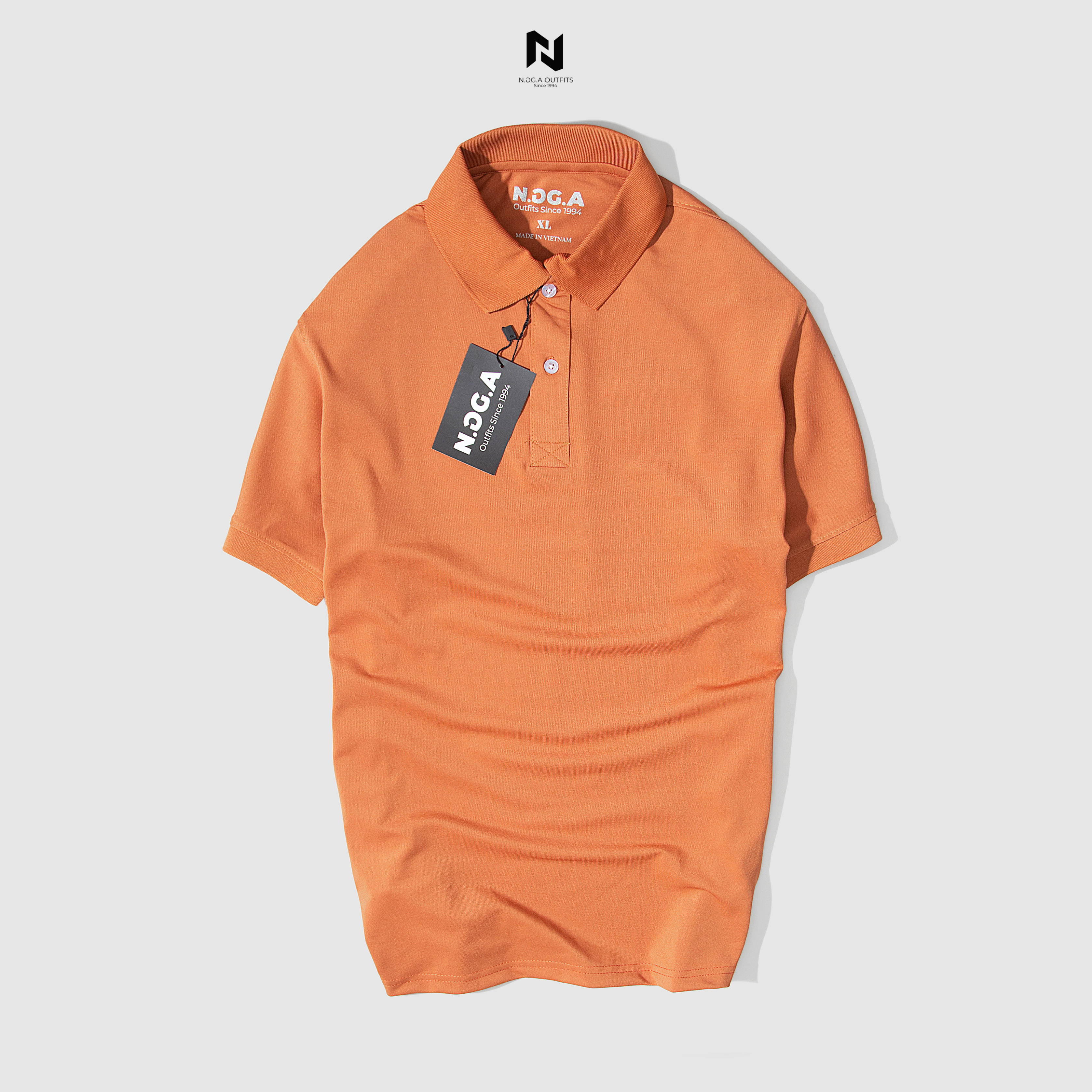 Áo Polo Nam Basic nhiều màu N.GG.A Chất Cotton
