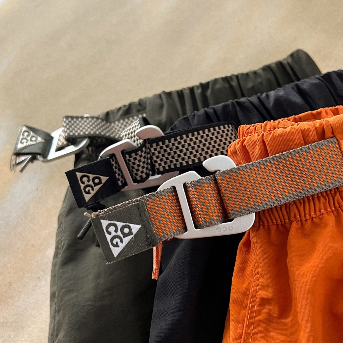 Original ACG Belt Lock Solid Color Shorts