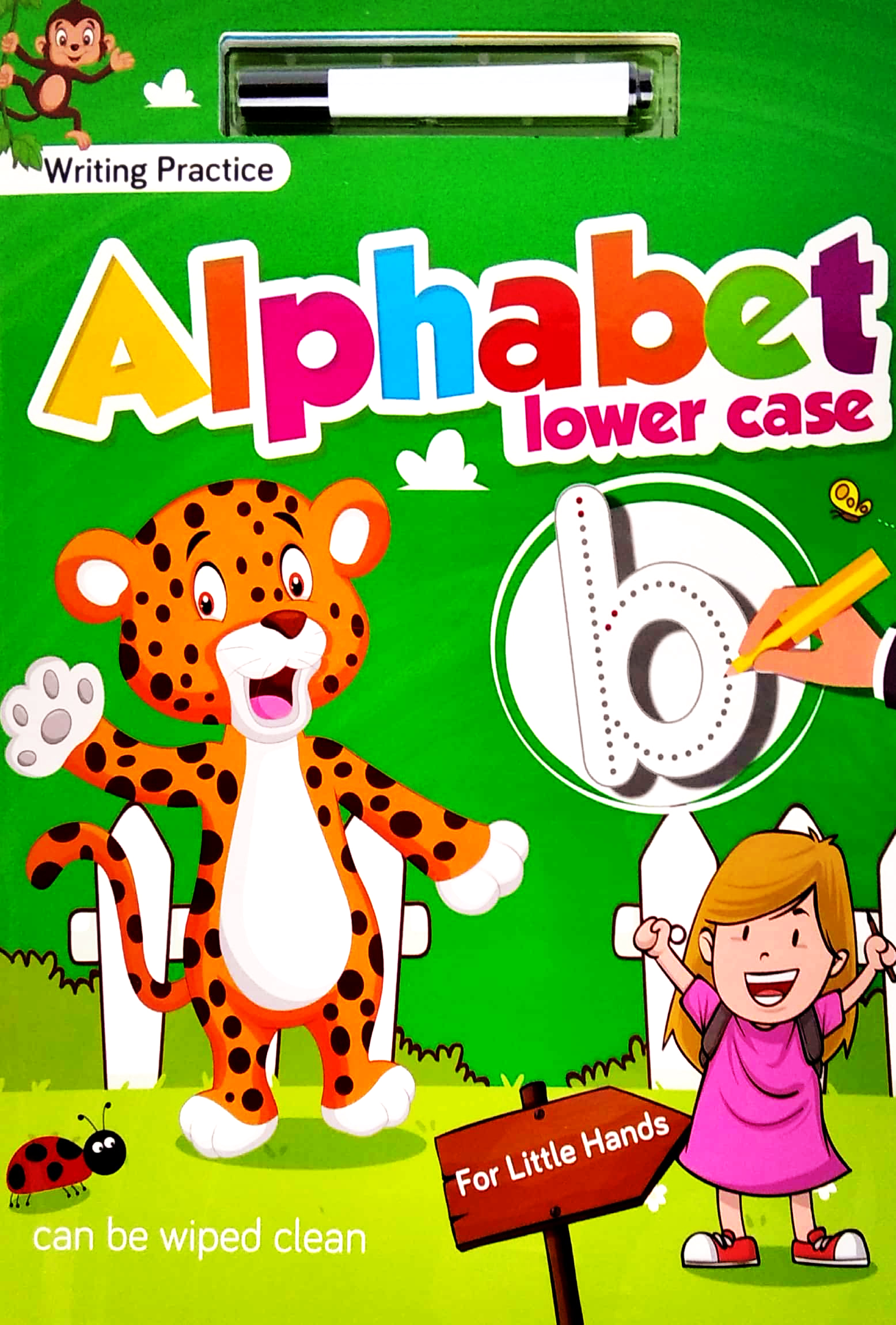Fahasa - Writing Practices For Little Hands: Alphabet Lower Case