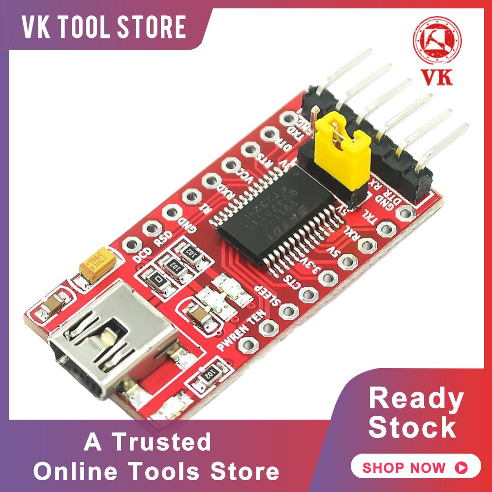 Ft232rl ft232 pro mini usb to ttl 232 3.3v 5.5v usb to ttl serial converter module mini usb to ttl adapter board