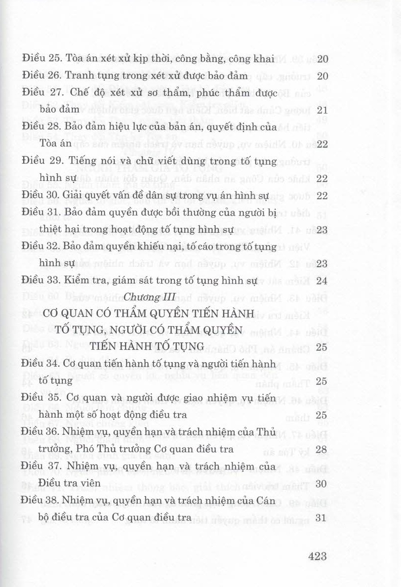 Bộ Luật Tố Tụng Hình Sự (Hiện Hành)(Sửa Đổi, Bổ Sung Năm 2021)