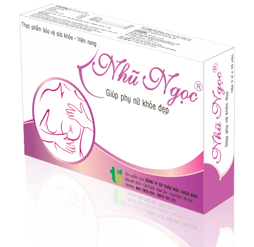 Viên uống NHŨ NGỌC - Giúp giảm u nang buồng trung, U xơ tử cung, Phì đại tuyến tiề n liệt, U vu lành tính - hộp 30 viên