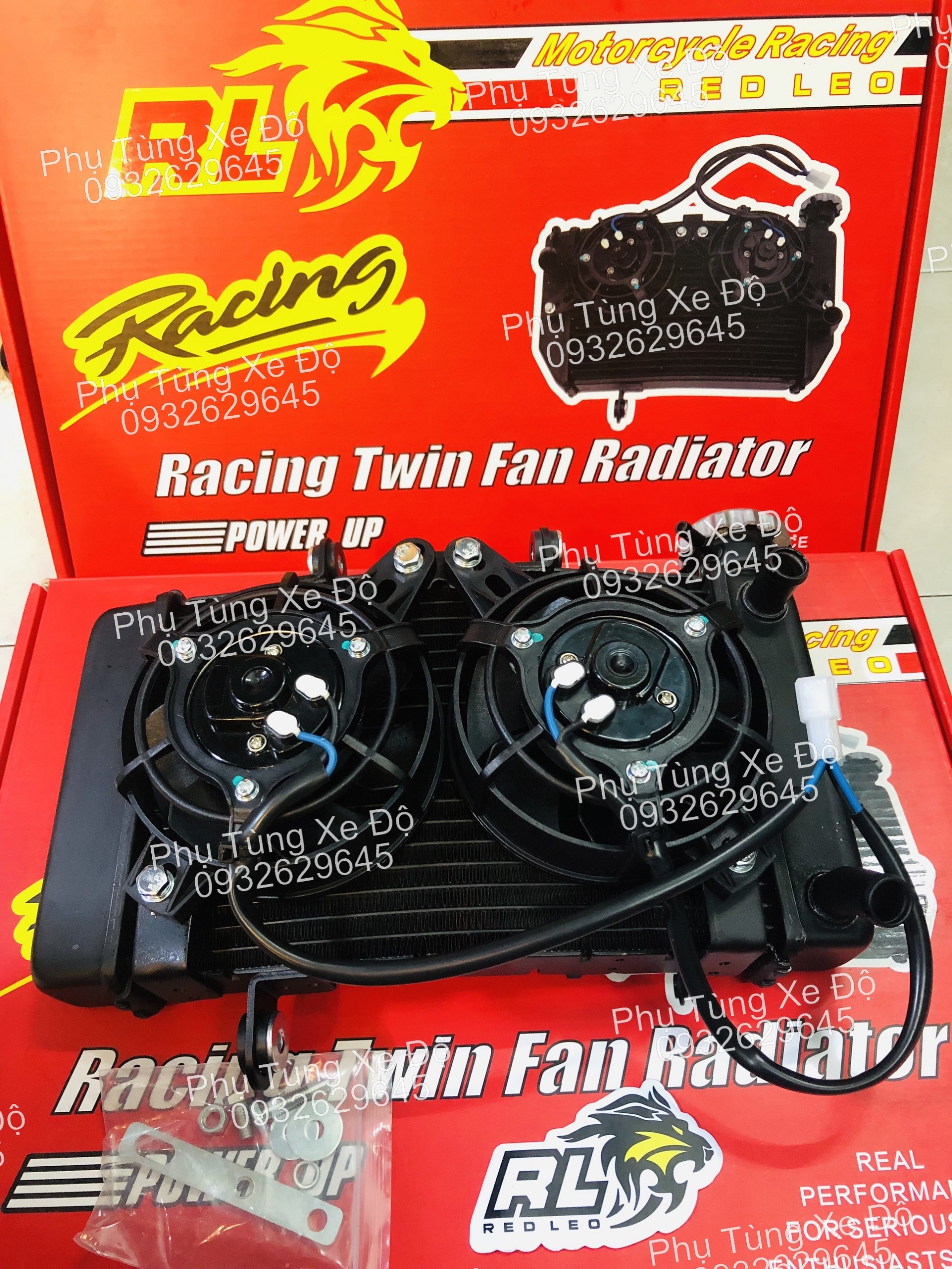 Két nước Lớn RedLeo EX 155 - 2 quạt gió