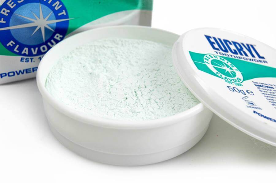 Kem Đánh Răng Và Bột Làm Trắng Răng Eucryl Toothpowder