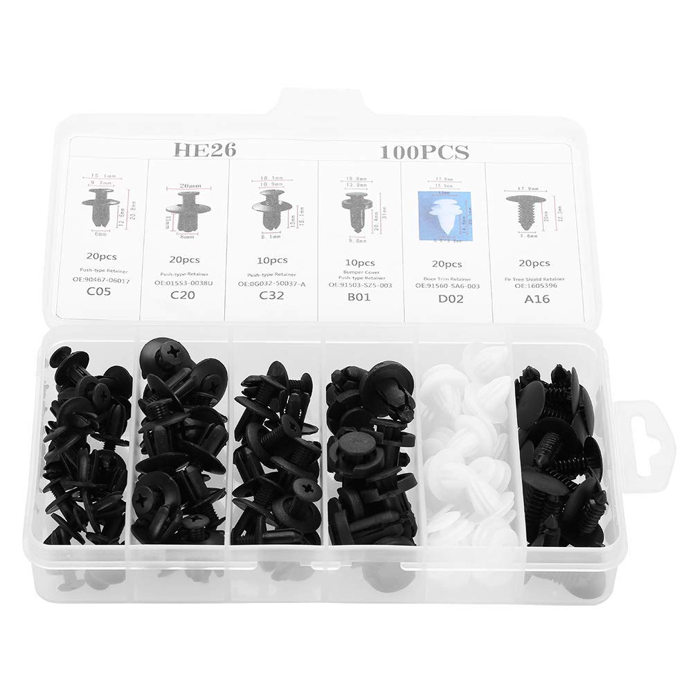 Automotive Dent Repair Kits & Tools 6605BHM Push-Type Retainers ...