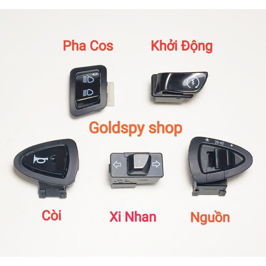 Bộ công tắc xe Wave A 110, RSX, S110, Wave Blade ...