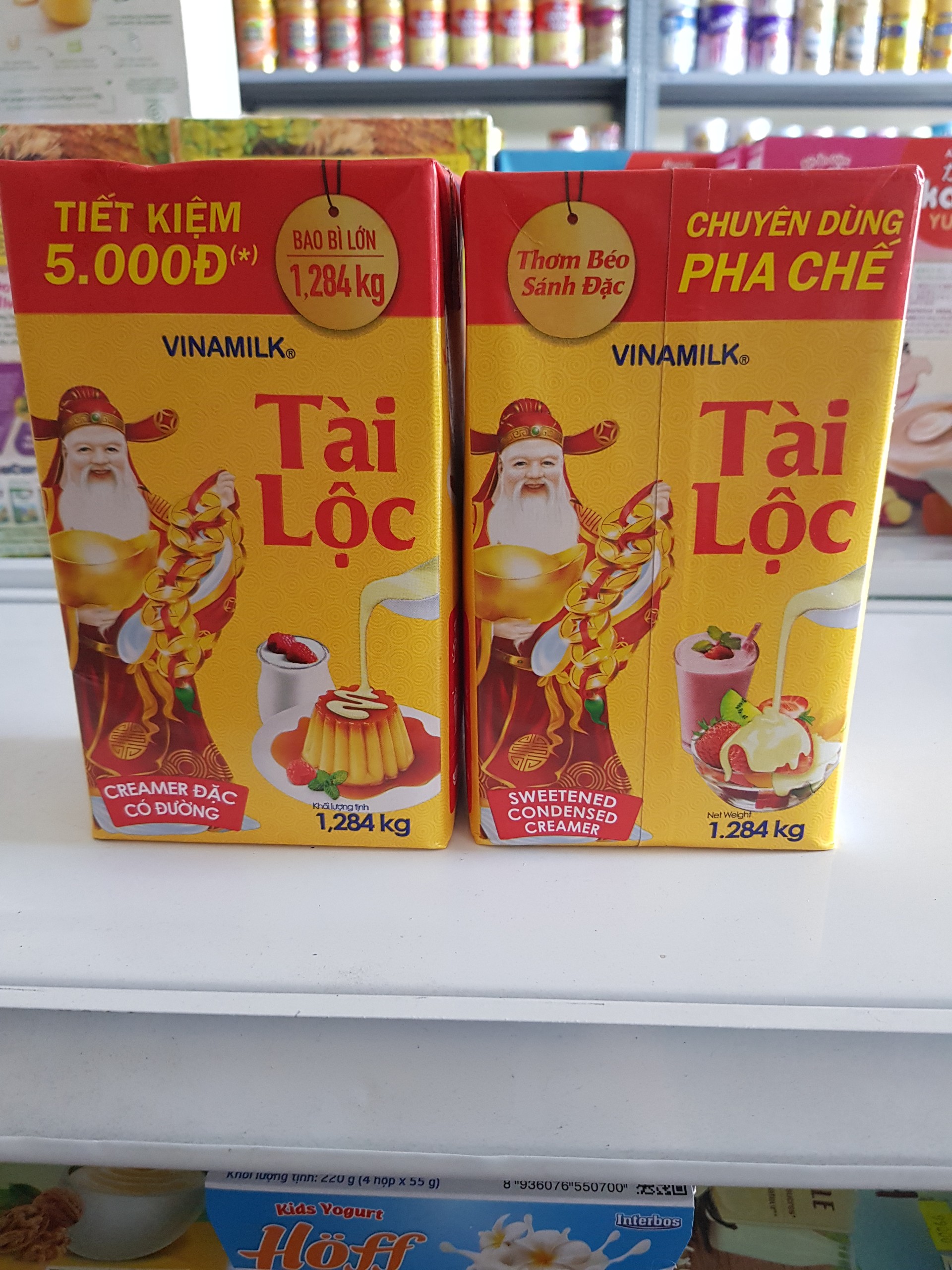 Sữa đặc Vinamilk Tài Lộc 1.284kg (hộp giấy)