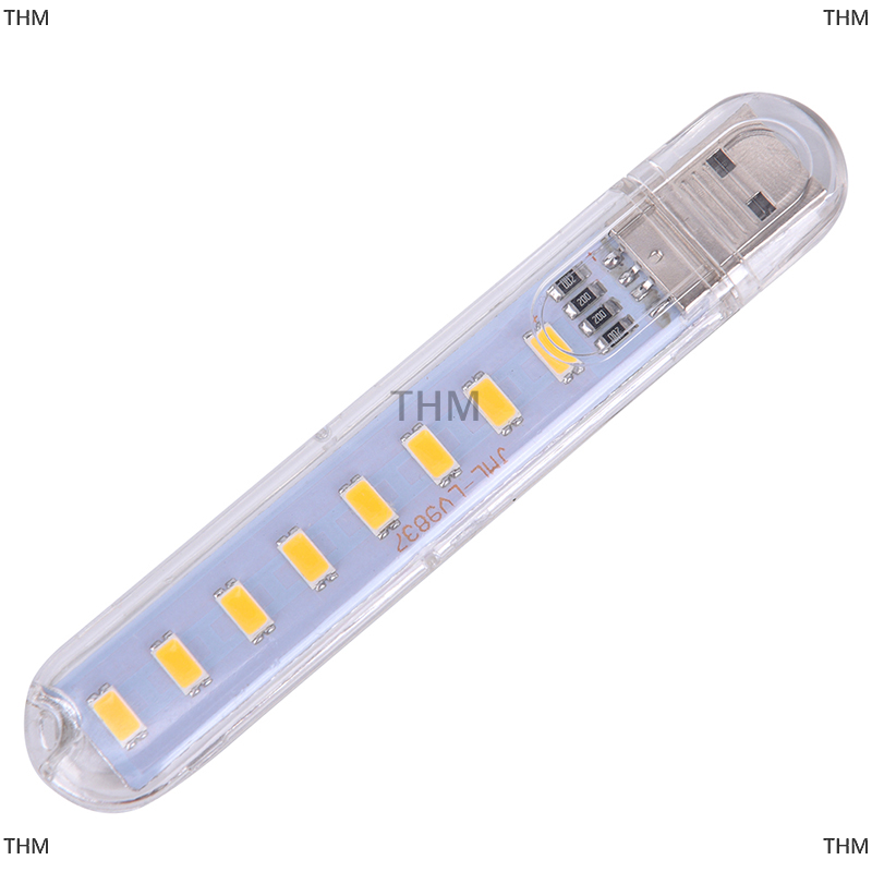 Thm đèn led mini 5v 8 led usb cầm tay đèn điện di động cho máy tính đèn ngủ