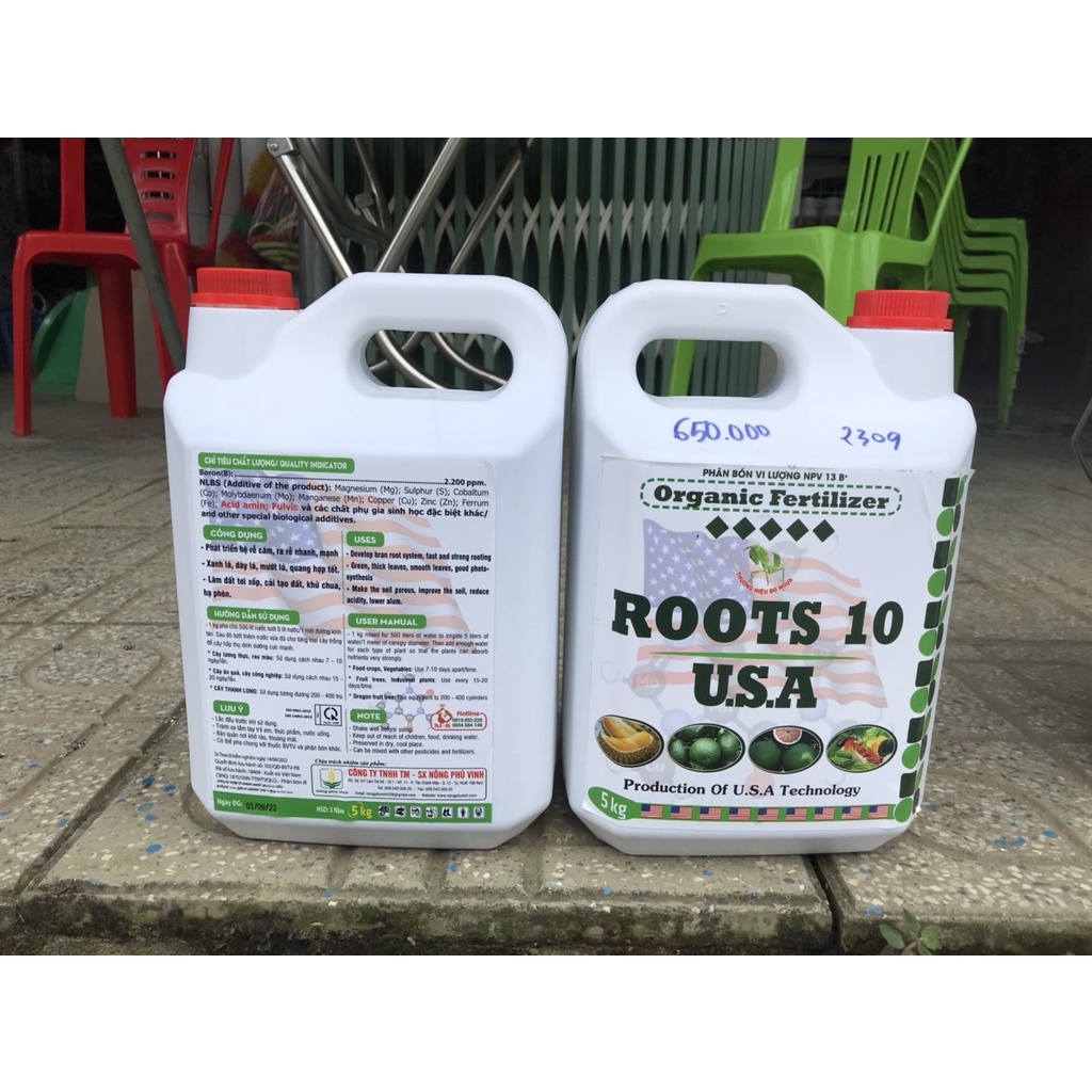 Phân bón lá siêu kích rễ Root 10 USA