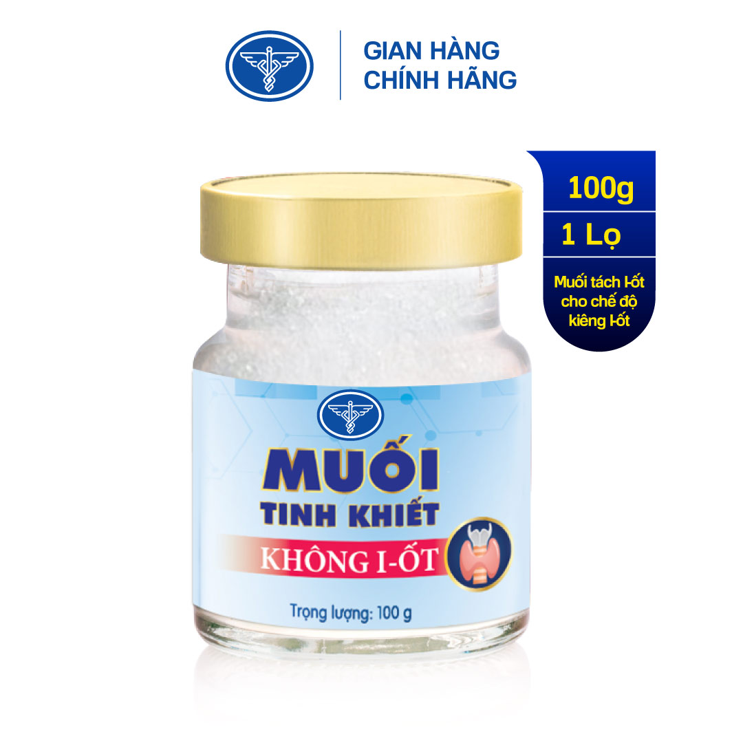 Combo 03 lọ muối tinh khiết không i- ốt