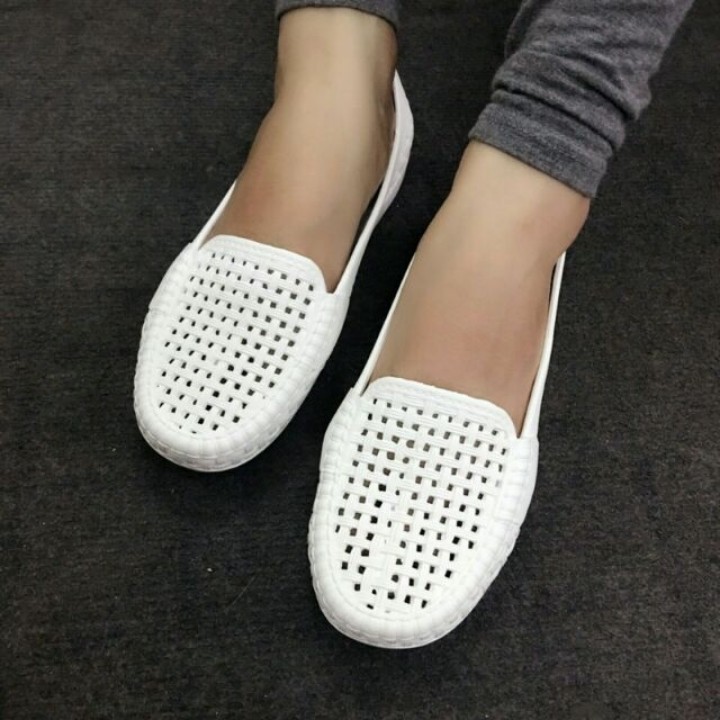 Giày Nhựa Nữ Đi Mưa THOÁNG KHÍ đi học đi làm đi chơi size 36-40