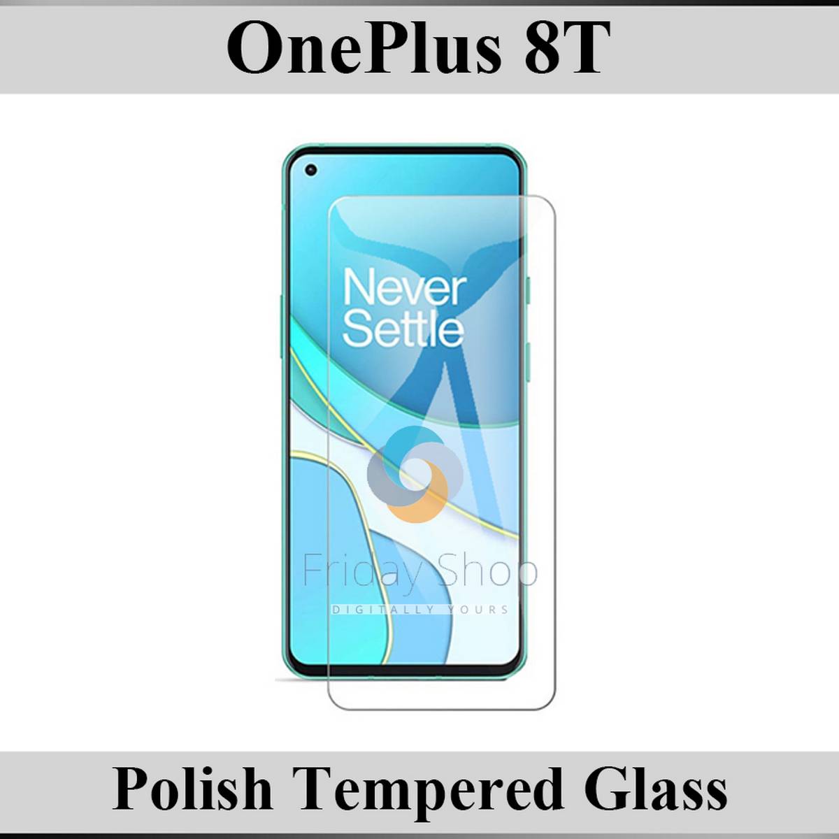 OnePlus 8T Tempered Glass Screen Protector Polish Glass For OnePlus 8T