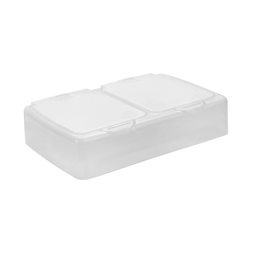 Refrigerator storage box，Food Storage Organizer Boxes with Lids for Refrigerator Fridge Cabinet Desk