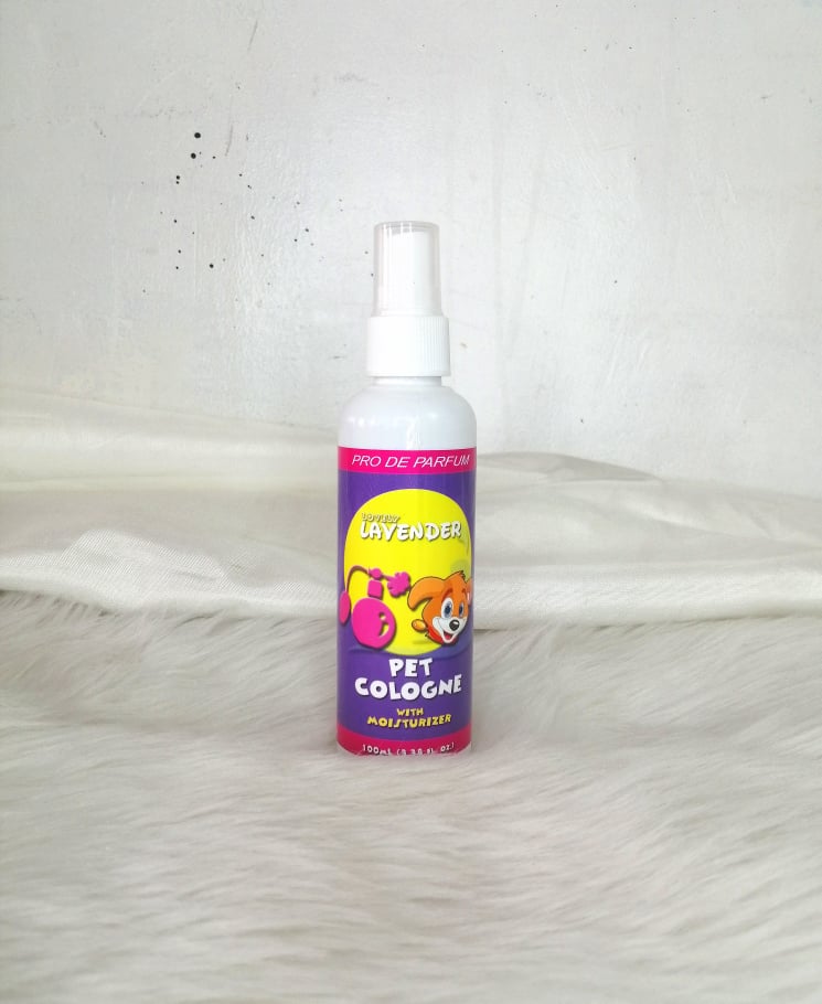 Pet Cologne with Moisturizer 100ml Available Scent ( Lavender