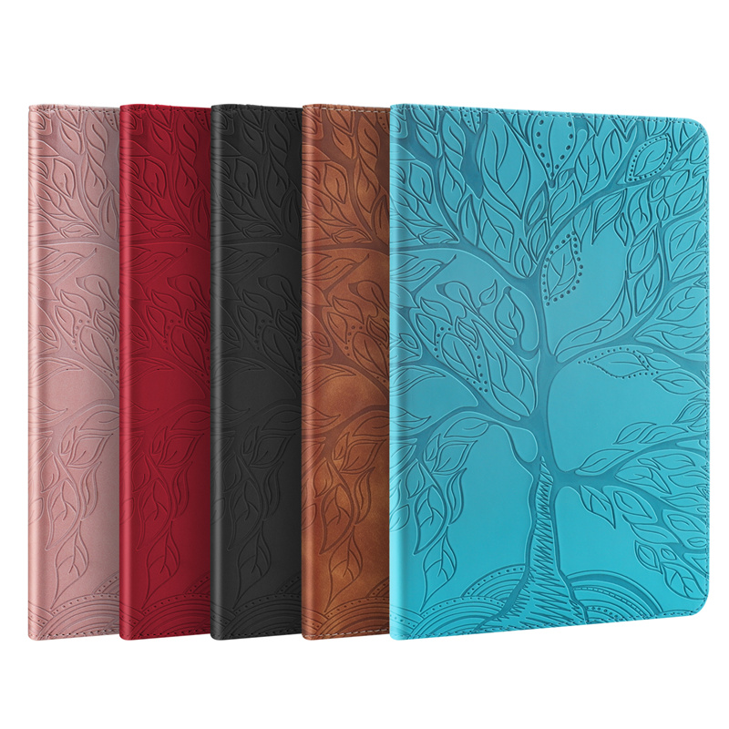 Zhitian Luxury Funda for Redmi Pad Pro Case 12.1 inch 2024 Tree Embossed Stand Back Shell for Xiaomi Poco Pad 12 1 Case Cover Tablet Case. 