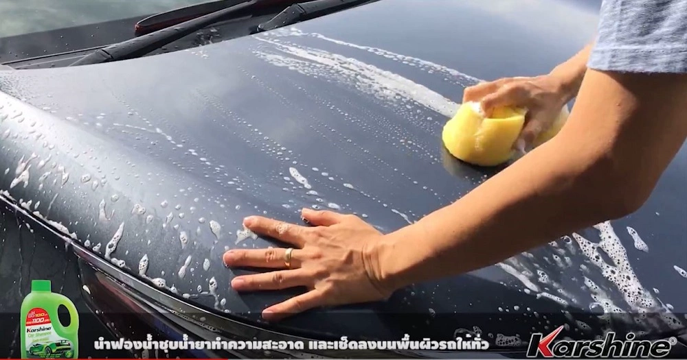 Xà bông rửa xe đậm đặc Karshine 1100ml ( Hàng Thái Lan)
