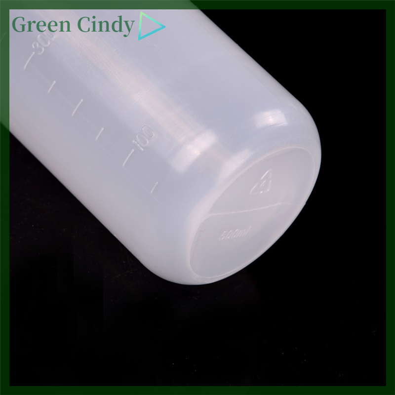 [Green Cindy] 1pc 500ML Large Diffuser Squeeze Tattoo Washing Cleaning Clean Lab ABS Bottle