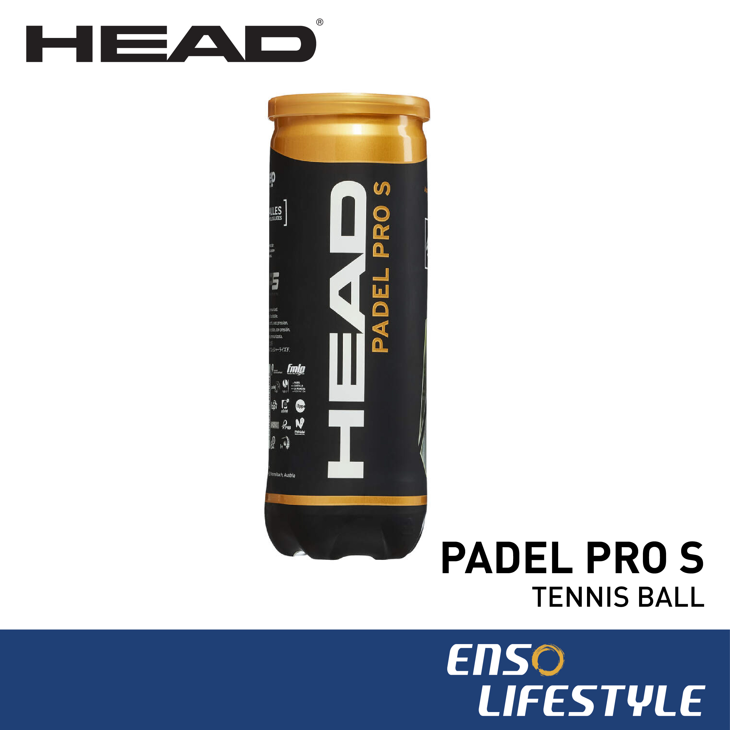 HEAD PELOTA PADEL PRO S