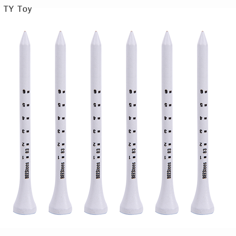 Ty toy 50pcs chuyên nghiệp golf tees 83mm trắng golf gỗ tee quy mô golf tees