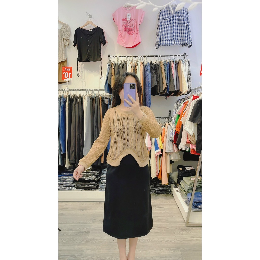 (50-90 KG) ĐẦM ĐEN 2 DÂY POLY, CHẤT COTTON CO GIÃN,DÀY DẶN, THẤM HÚT, DỄ MẶC, DỄ PHỐI ĐỒ