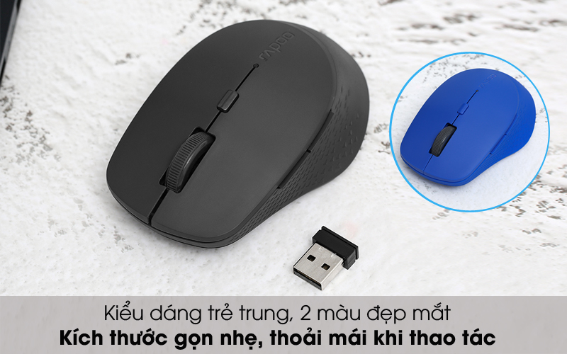 Chuột không dây Silent Rapoo M300 ( Like New )