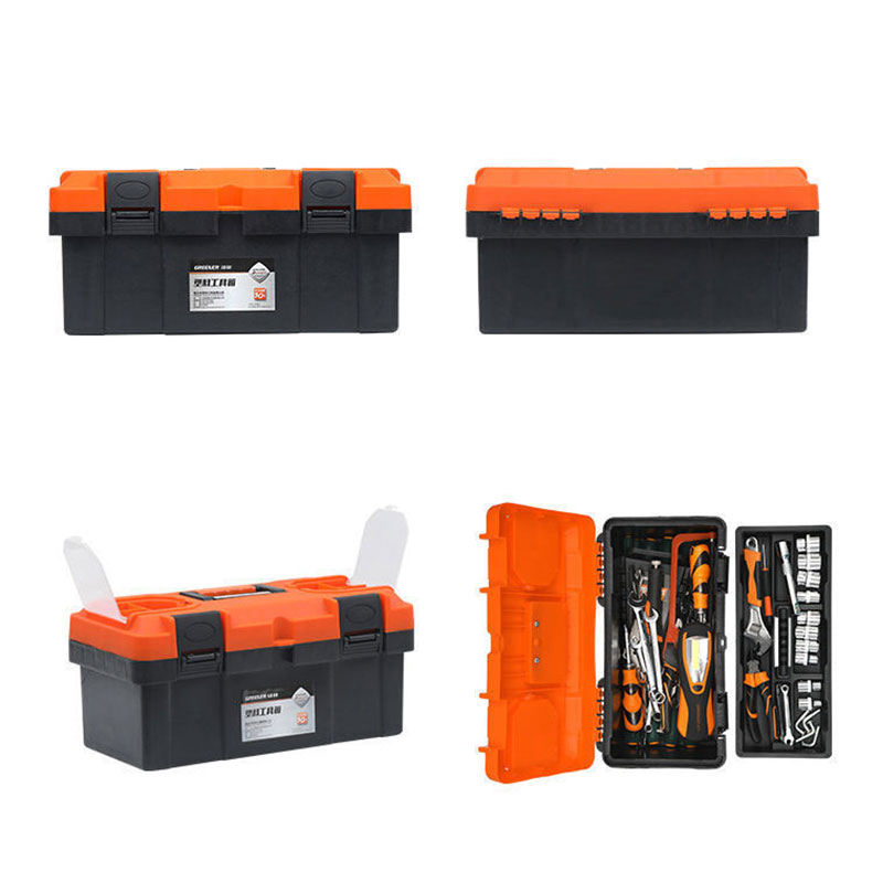 Toolbox Hardware toolbox Car suitcase Household multifunctional large plastic toolbox Special storage box for electrician