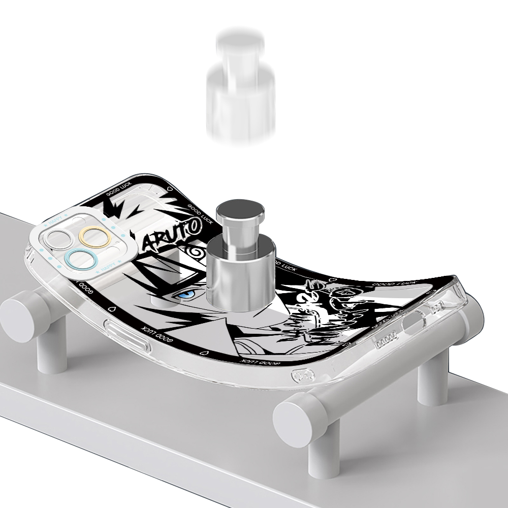 Jizetin for Infinix Note 10 Pro Note 10 Pro NFC Back Cover Transparent Cool Naruto Sketch Soft Full Camera Cover Protection Phone Cases. 