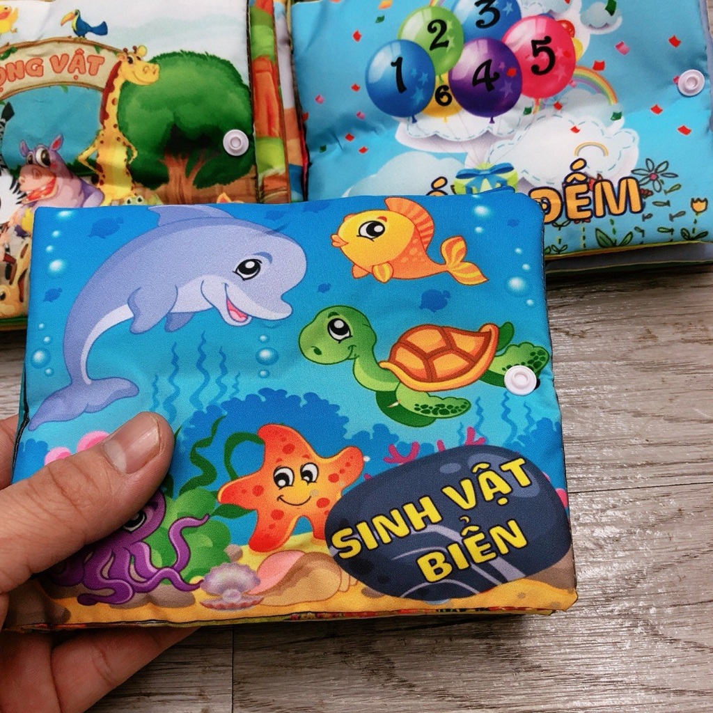 Sách Vải 5 Chủ Đề Cho Bé
