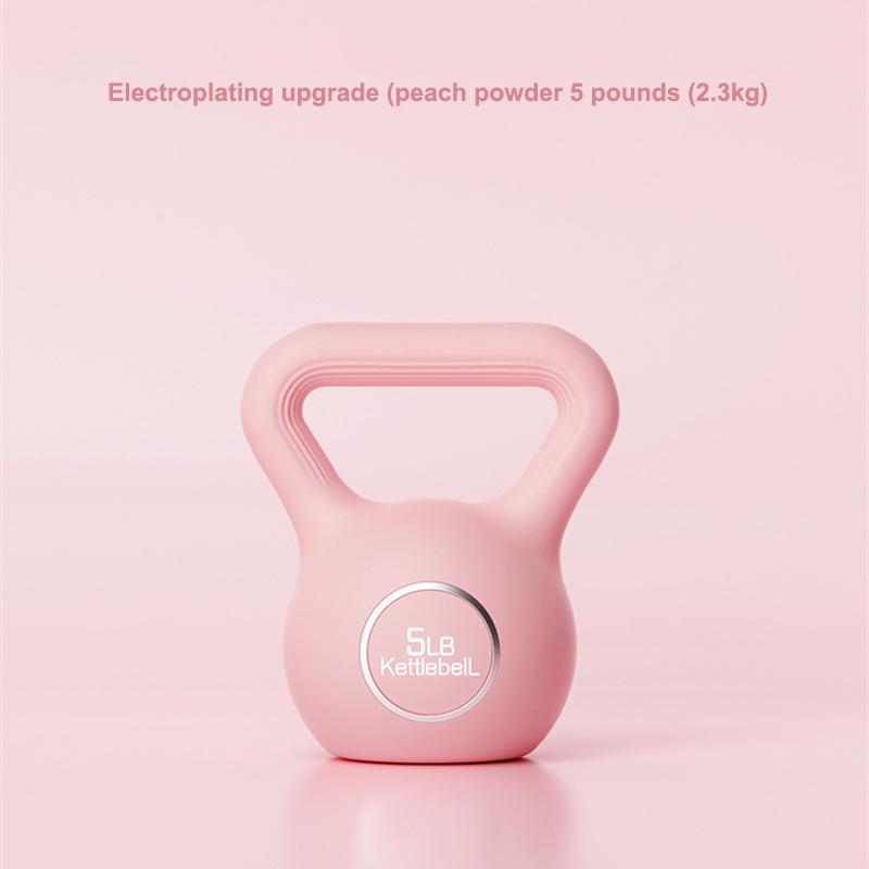 DEUKIO New Ladies Kettlebell Color Fitness Sports Home Teapot Dumbbell Exercise Hip Squat Strength Training