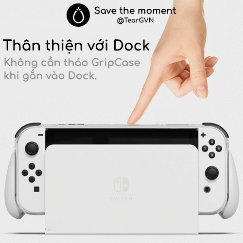 Bộ GripCase TPU và túi Maxcarry Skull & Co cho Nintendo Switch Oled