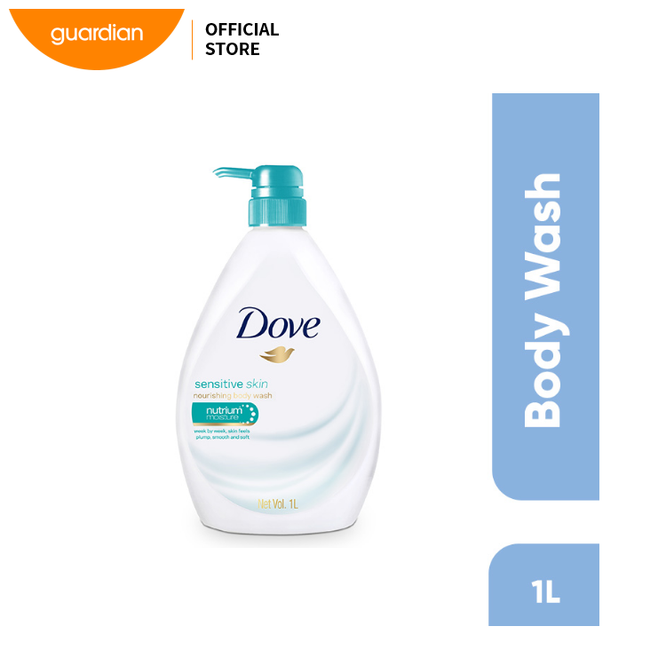 Dove Sensitive Skin Body Wash 1L Lazada