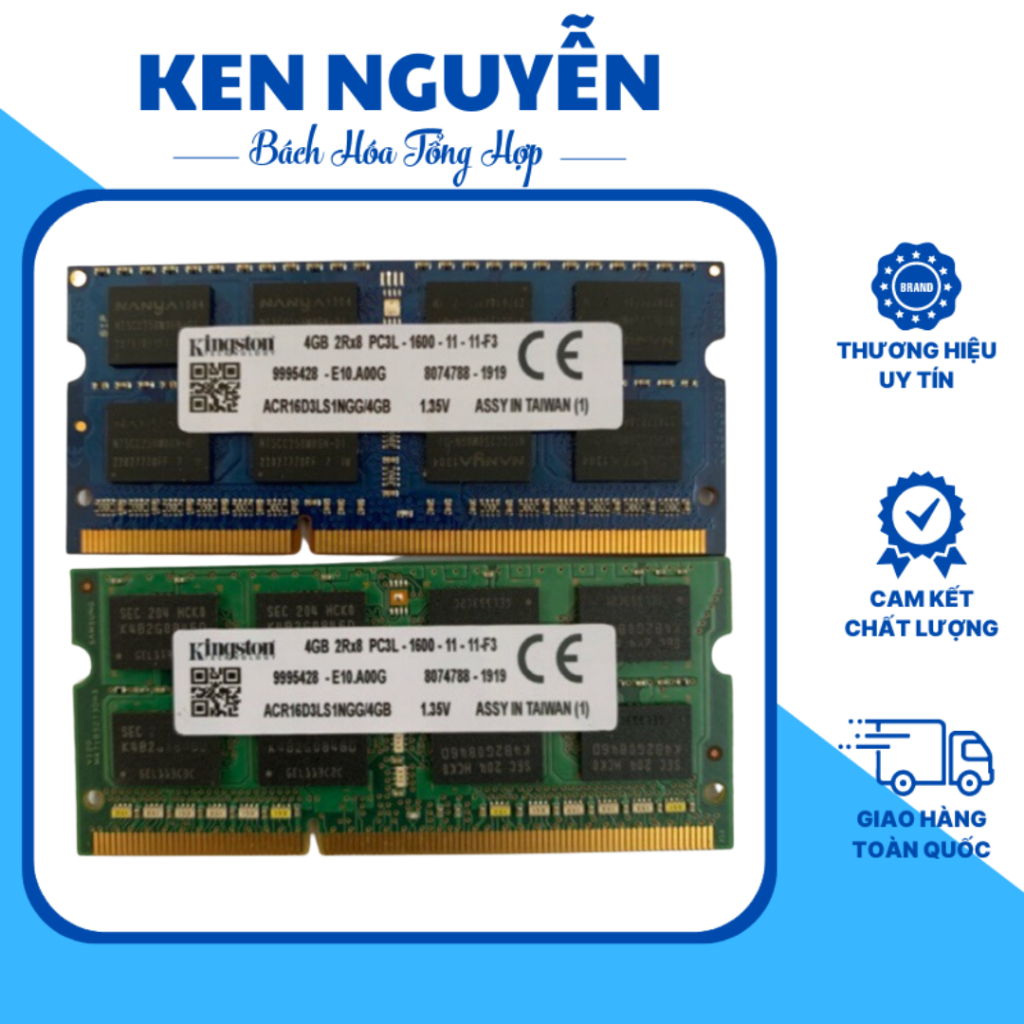 Ram laptop ddr3l 8gb, 4gb bus 1600