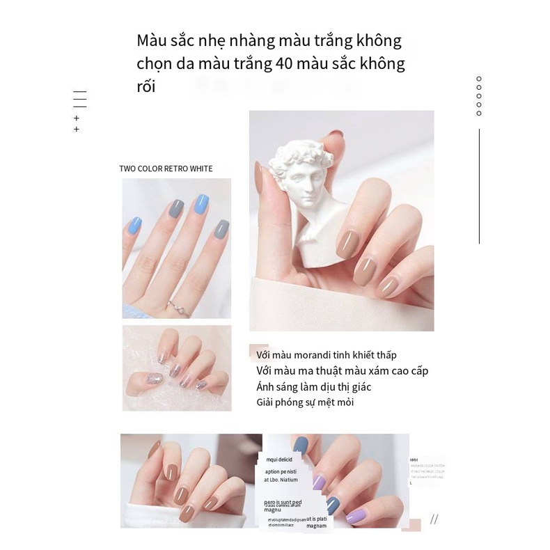 Sơn Móng Tay 10ml Khô Nhanh Màu Sắc Thời Trang