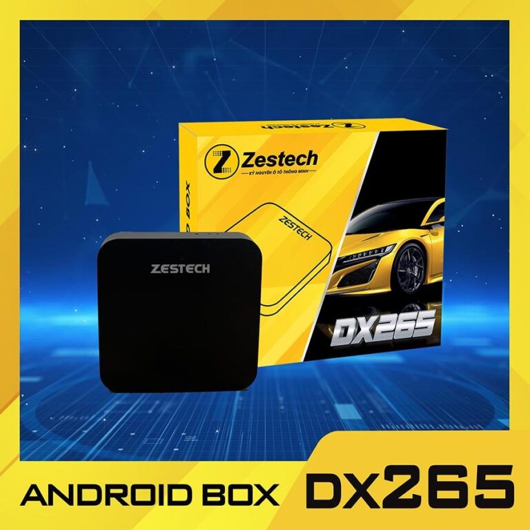 Carplay Android Box Zestech DX265 (Tặng Sim 4G, Vietmap bản quyền, Phần mềm giọng nói Kiki)