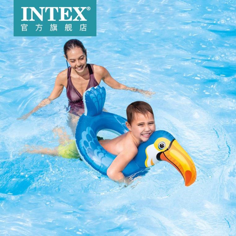 [HCM]PHAO BƠI HÌNH THÚ INTEX 58221