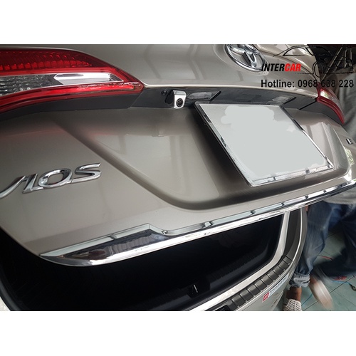 Ốp cản sau xe toyota vios 2019 2020 2021 2022, ốp mép cốp vios 2019 - 2022