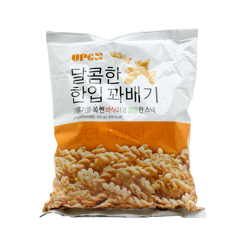 Snack quẩy xoắn Upon  hàn quốc 280gr