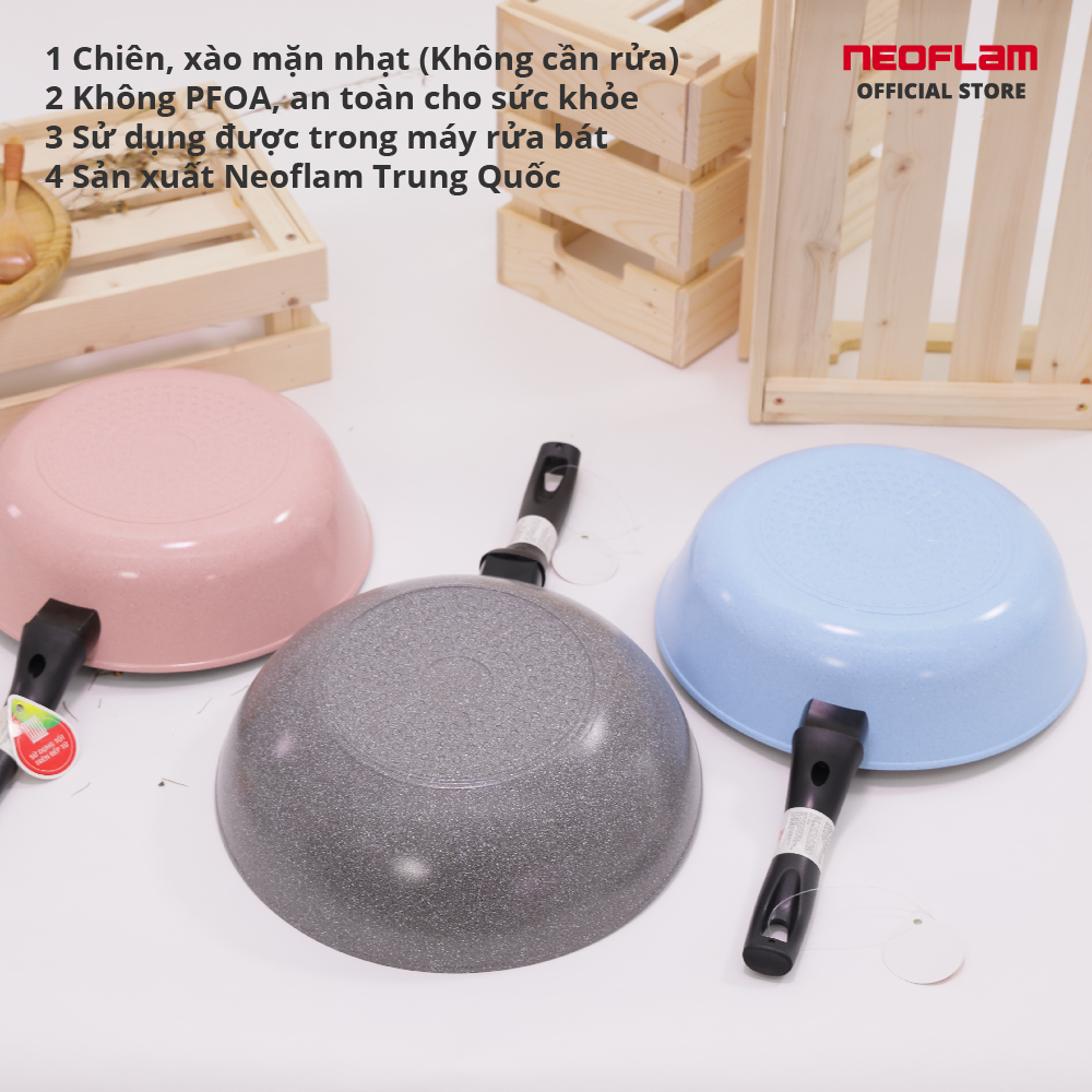 Chảo xào Reverse Neoflam size 30cm - EC-RV-W30I