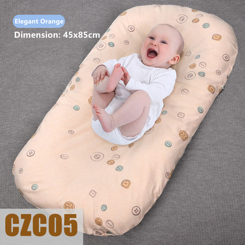 Baby Lounger with Removable Cover/Machine-washable/Baby Skin-friendly  Materials/Perfect for Co-Sleeping/Breastfeeding and Nursing/Acid-reflux/Co- Sleeping and Traveling/One Size (45X85cm) | Lazada Singapore