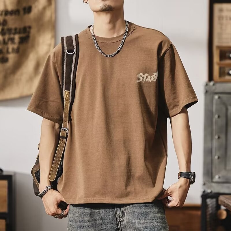 100% cotton men's t-shirt