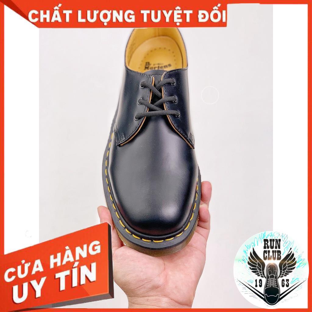 [Ảnh thật] giầy Dr.Martens đen cổ thấp thời trang nam nữ