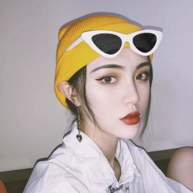 Kính mát Mắt mèo Form nhỏ retro ulzzang (Nhiều Màu)