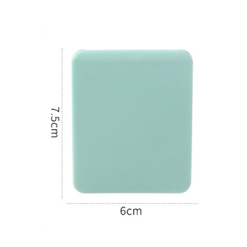 Plastic Folding Mirror Pocket Mini Portable Makeup Mirrors Travel Hand Small Mirror Vanity Foldable Compact Cosmetics Tools. 