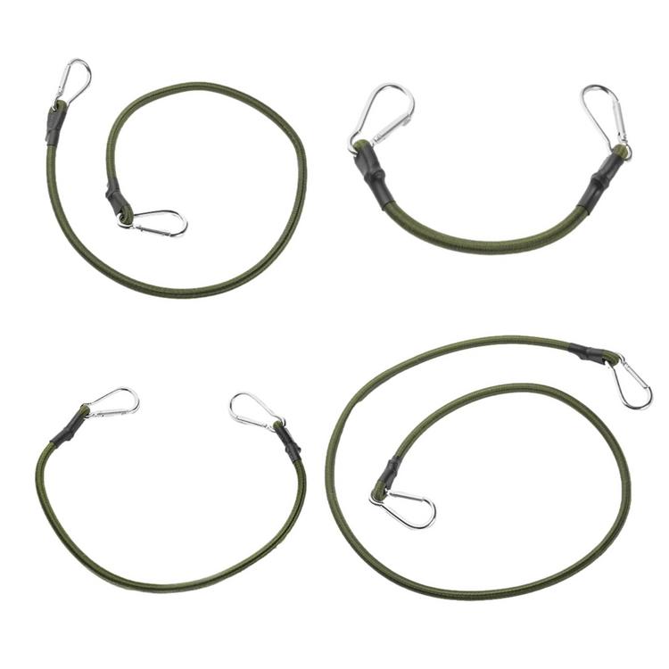 Bungee Cords with Hooks 8mm Adjustable Elasticity Rope with Carabiner Hook Bungee Cord Elastic Binding Strap Fixed Rope for Bike Camping Luggage Racks cool