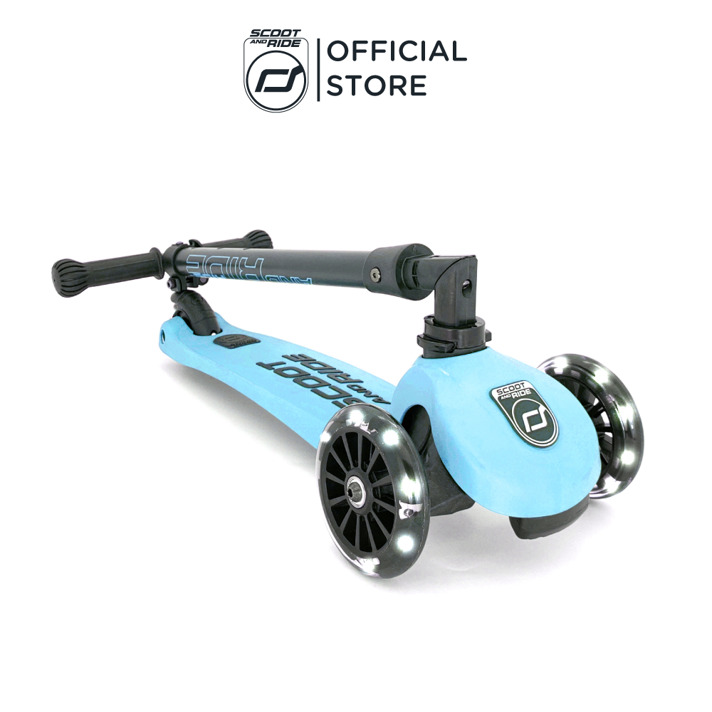 Xe scooter trẻ em Scoot and Ride Highwaykick 3 LED (Blueberry)