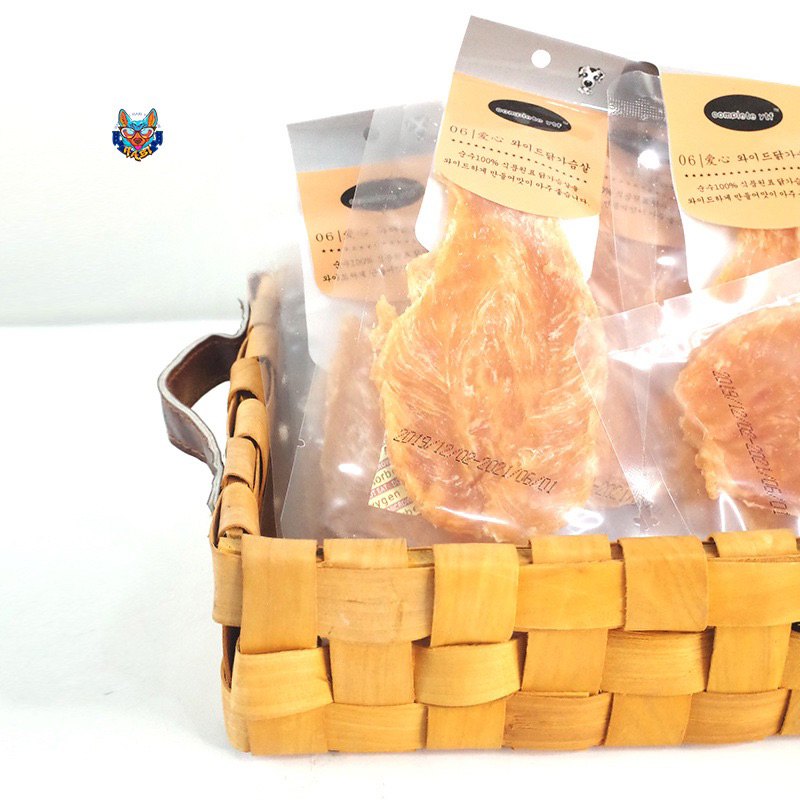 Ức Gà Sấy Khô Cho Chó Mèo 45gr