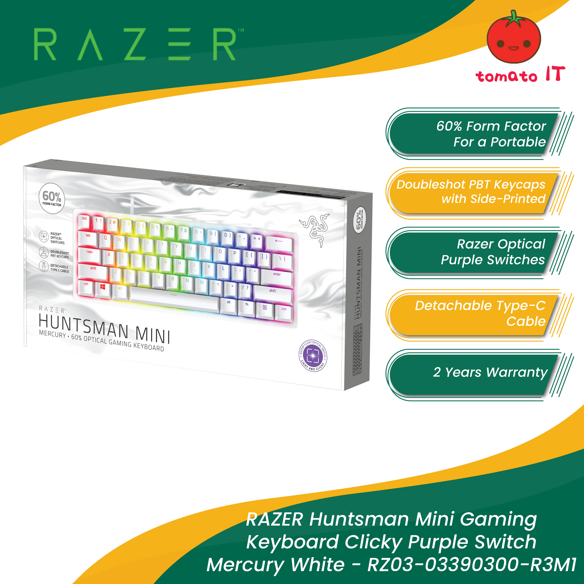 指食べます様専用 Huntsman Mini Mercury White 独特の上品 Mercury