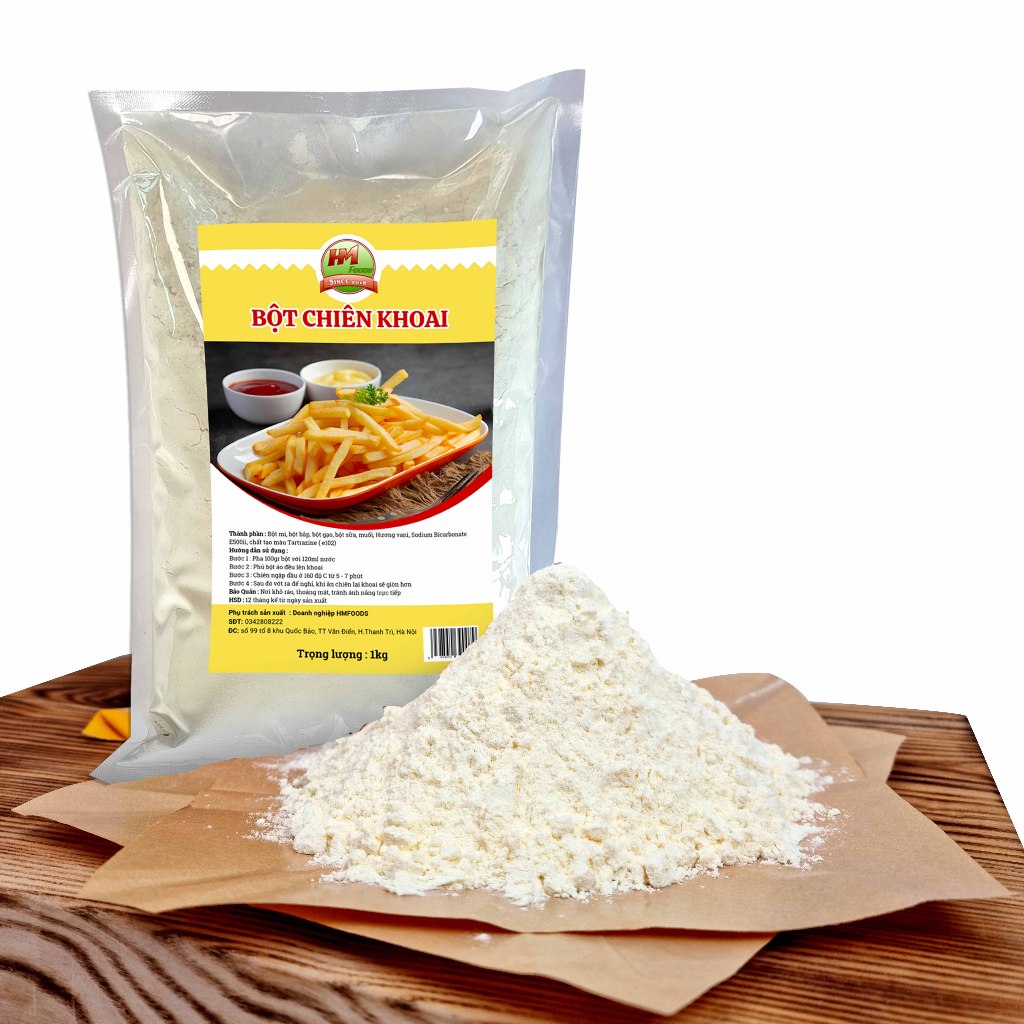 [RẺ VÔ ĐỊCH] Bột Chiên Giòn Khoai hmfoods (1kg)
