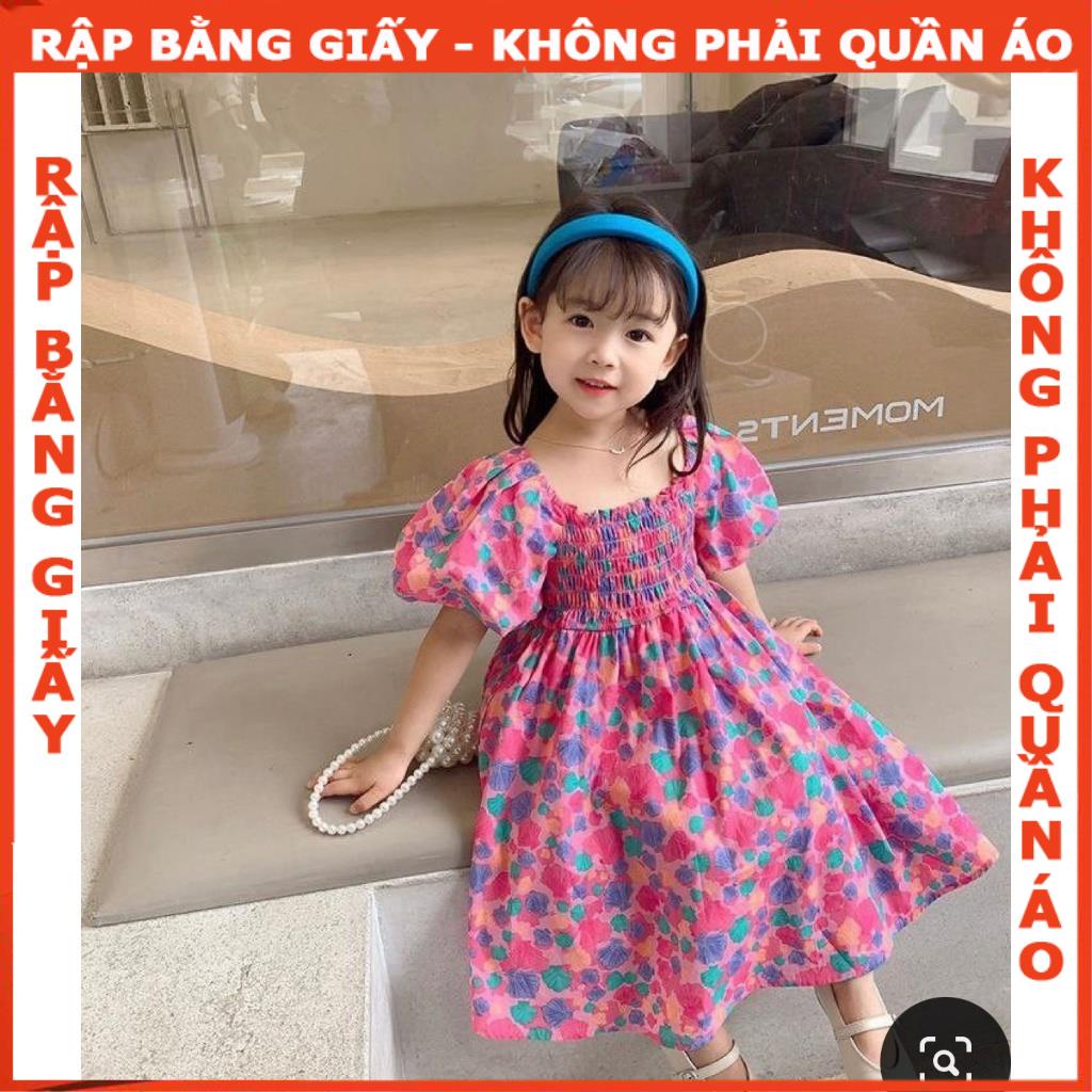 Rập giấy đầm bé R437 (BẢN VẼ)