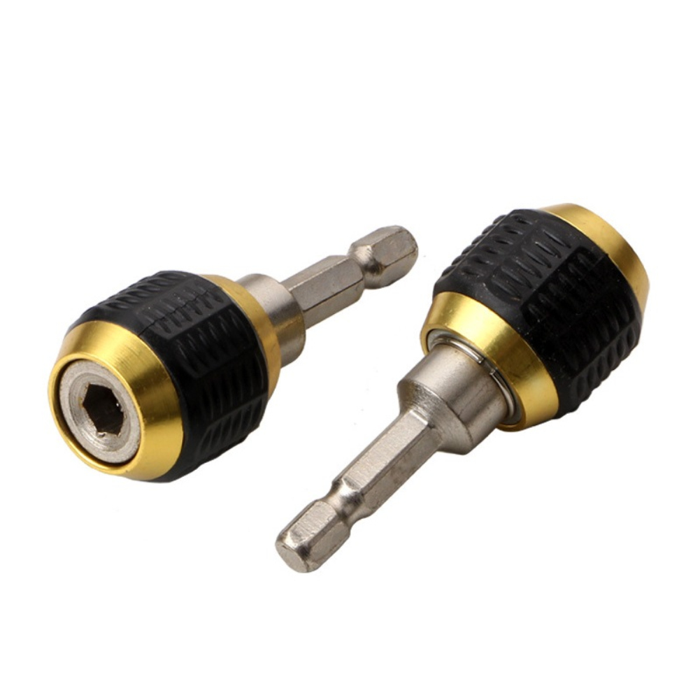 Sunday Alice 50mm Drill Chuck Screwdriver Impact Driver Adapter 1/4 Hex Shank Drill Bit Holder Quick Change Convertor Adapter